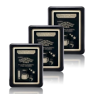 Sydenham/Calvert - Black Finish | https://www.bestnamebadges.com