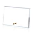 Windsor Rectangle Horizontal Award - Gold | https://www.bestnamebadges.com