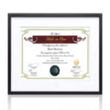 Burnell Certificate Frame | https://www.bestnamebadges.com