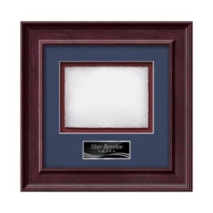 Calder -  Mahogany | https://www.bestnamebadges.com