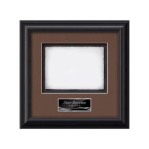 Monarch Award - Black | https://www.bestnamebadges.com