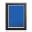 Farnsworth/Simplicity - Black/Blue | https://www.bestnamebadges.com