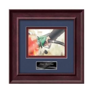 Calder - Mahogany | https://www.bestnamebadges.com