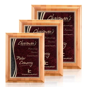 Bamboo/Finch - Red | https://www.bestnamebadges.com