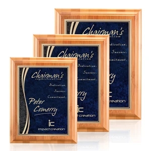Bamboo/Finch - Blue | https://www.bestnamebadges.com