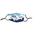 RUSH 3-Layer Face Mask w/Full Color Sublimation | https://www.bestnamebadges.com