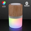 4.25" Light Up Speaker, Bluetooth + Rechargeable | https://www.bestnamebadges.com