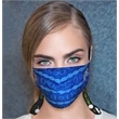 3 Layer Face Mask Lanyard Combo w/ Custom Imprint Polyester | https://www.bestnamebadges.com