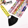 3/4" Full Color Face Mask Lanyard w/ Snap Button | https://www.bestnamebadges.com