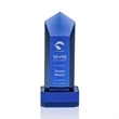 Jolanda Award on Base - Blue/Blue | https://www.bestnamebadges.com