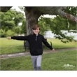 Youth Crosswind Quarter Zip Sweatshirt | https://www.bestnamebadges.com