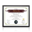 Metropolitan Certificate Frame | https://www.bestnamebadges.com