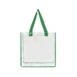 Clear PVC Stadium Approved Open-Top Tote Bag | https://www.bestnamebadges.com