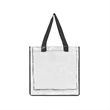 Clear PVC Stadium Approved Open-Top Tote Bag | https://www.bestnamebadges.com