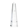Groove Obelisk Award - Clear | https://www.bestnamebadges.com
