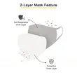 2 Layer Face Mask w/ Full Color Imprint & Elastic Ear-Loop | https://www.bestnamebadges.com