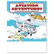 Aviation Adventures Coloring and Activity Book Fun Pack | https://www.bestnamebadges.com