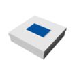 Deluxe White Gift Box | https://www.bestnamebadges.com