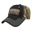 Heavy Contrast Stitching Chino & Camo Cap | https://www.bestnamebadges.com