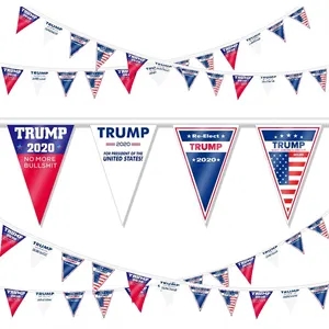 Donald Trump Triangular String Flag