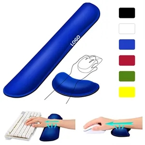 Memory Foam Keyboard Wrist Rest Support Set