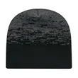 Static Pattern Knit Beanie | https://www.bestnamebadges.com