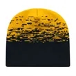 Static Pattern Knit Beanie | https://www.bestnamebadges.com