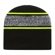 Variegated Striped Beanie | https://www.bestnamebadges.com