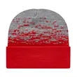 Static Pattern Knit Cap With Cuff | https://www.bestnamebadges.com