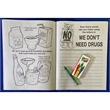 We Don't Need Drugs Coloring and Activity Book Fun Pack | https://www.bestnamebadges.com