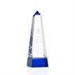Groove Obelisk Award - Blue | https://www.bestnamebadges.com
