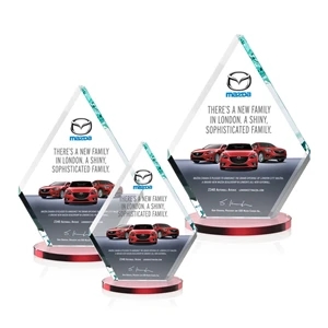 Canton VividPrint™ Award - Red | https://www.bestnamebadges.com