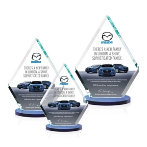 Canton VividPrint™ Award - Blue | https://www.bestnamebadges.com