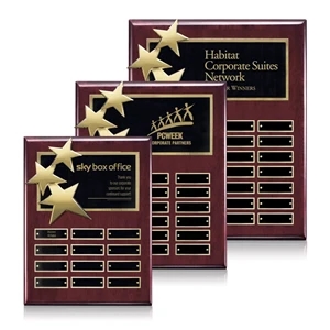 Constellation (Vert) Perpetual - Rosewood/Gold | https://www.bestnamebadges.com