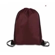 Custom Small Polyester Drawstring Backpack | https://www.bestnamebadges.com