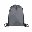 Custom Small Polyester Drawstring Backpack | https://www.bestnamebadges.com