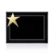 Rising Star - Black/Gold | https://www.bestnamebadges.com