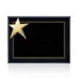 Rising Star - Black/Gold | https://www.bestnamebadges.com