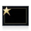 Rising Star - Black/Gold | https://www.bestnamebadges.com