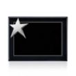 Rising Star - Black/Chrome | https://www.bestnamebadges.com