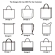 Canvas Tote Bag Reusable Shopping Bag | https://www.bestnamebadges.com