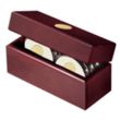 JAFFA® Six Coasters with Solid Cherry Chest | https://www.bestnamebadges.com