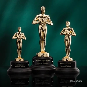 Classic Achievement Award on Ebony | https://www.bestnamebadges.com