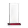 Hawkins Liquid Crystal™ Award - Red | https://www.bestnamebadges.com