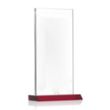 Hawkins Liquid Crystal™ Award - Red | https://www.bestnamebadges.com