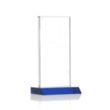 Keane Liquid Crystal™ Award - Blue | https://www.bestnamebadges.com