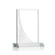 Leighton Liquid Crystal™ Award - Clear | https://www.bestnamebadges.com