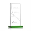 Keane Liquid Crystal™ Award - Green | https://www.bestnamebadges.com