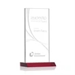 Keane Liquid Crystal™ Award - Red | https://www.bestnamebadges.com