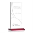 Keane Liquid Crystal™ Award - Red | https://www.bestnamebadges.com